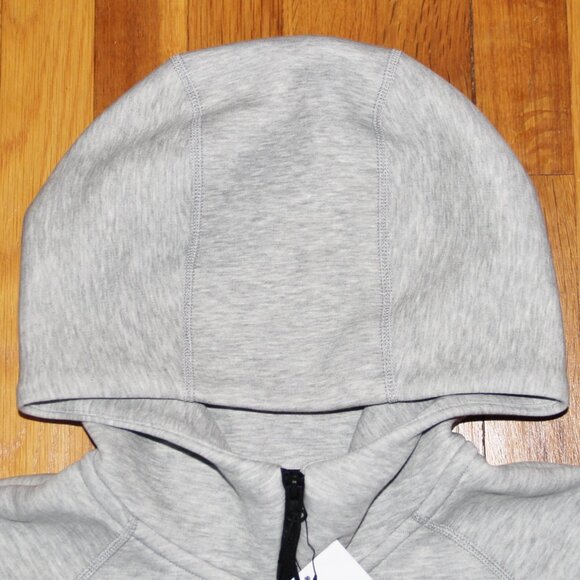Nike Sportswear Tech Fleece Windrunner Hoodie Mens L XL Dark Grey Heather - Picture 3 of 5